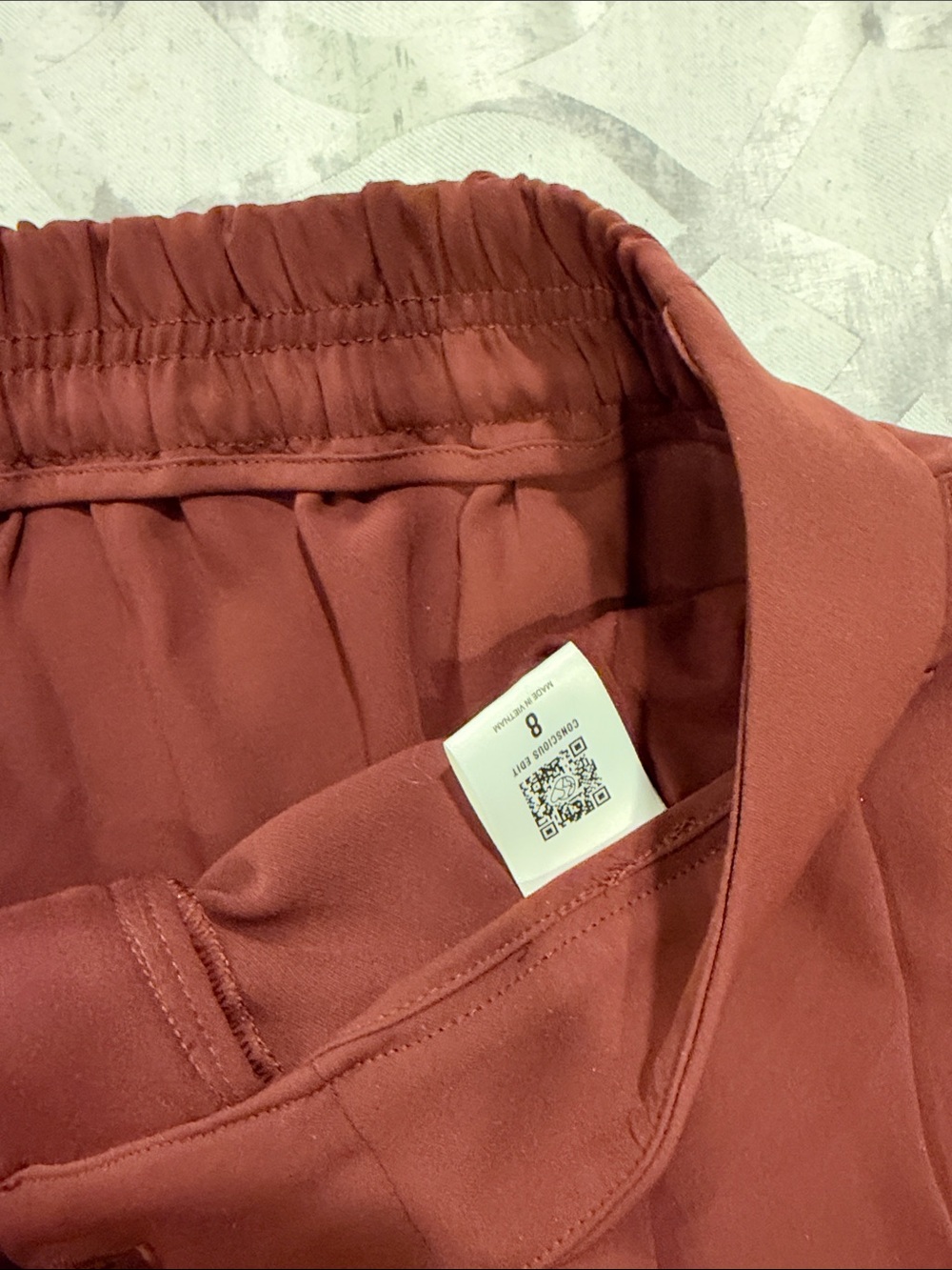 Express Women's Two-Piece Blazer and Wide-Leg Pants - Rust - Picture 5 of 8